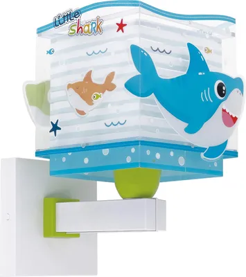 Productafbeelding van Wandlamp voor kinderen Little Shark