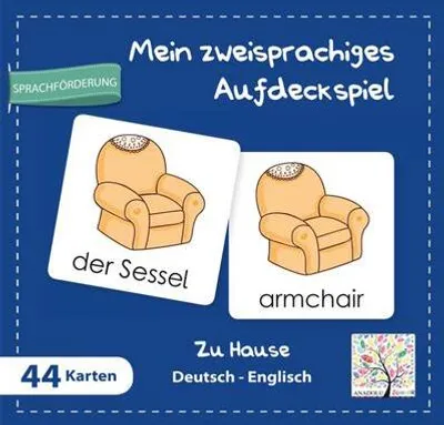 Obrázek produktu pro Moje dvojjazyčná hra, doma německo-anglická (dětská hra)