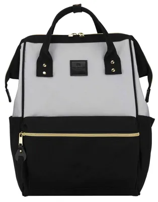 Produktbild von PTN ALFA-5295 Rucksack aus schwarz-grauem Stoff