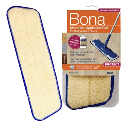 Produktbild von Bona Mikrofaser Auftrags-Pad für Polish und Refresher, passend für alle Bona Mopps