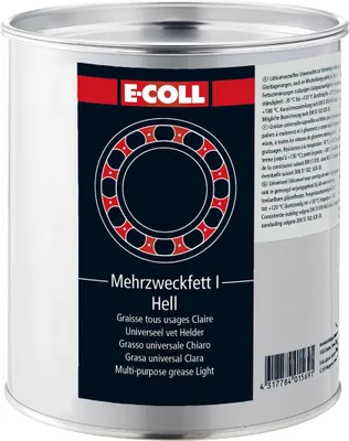 Produktbild von E-Coll EU Mehrzweckfett I 1kg Dose bleifrei , 4317784015691