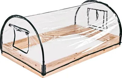 Foliengewächshaus Folienfrühbeet Gewächshaus Frühbeet Treibhaus Holzrahmen 926541 47076 4031765470766