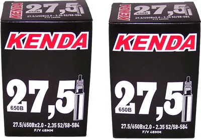 Produktbild von 2x Kenda Schlauch Fahrradschlauch SV 27.5 " 650 B  27,5 " Französisches Ventil