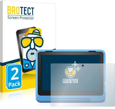 Produktbild von 2x BROTECT Schutzfolie für Amazon Fire HD 8 Kids Pro 2022 Displayschutz Displayschutzfolie Folie Matt Entspiegelungsfolie