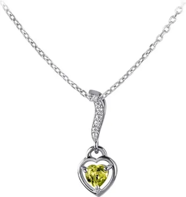 Obrázek produktu pro Jacques Lemans - Stříbrný řetízek s peridotem - SE-C120B