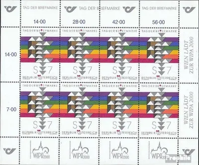 Produktbild von Briefmarken Österreich 2000 Mi 2315Klb Kleinbogen (kompl.Ausg.) postfrisch Tag der Briefmarke