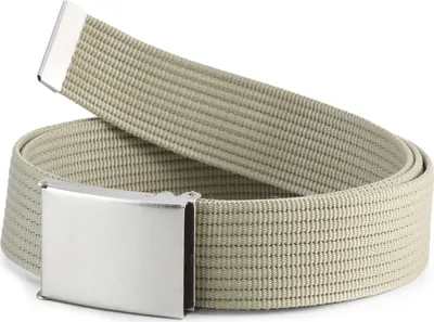 Image de Ceinture pour homme Ladeheid en toile de jute P90 (beige, 125 cm)