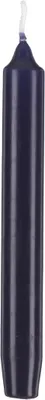 Produktbild von Leuchterkerzen, Tafelkerzen, Haushaltskerzen Nachblau Dunkelblau, 200 x Ø 25 mm, 32 Stück