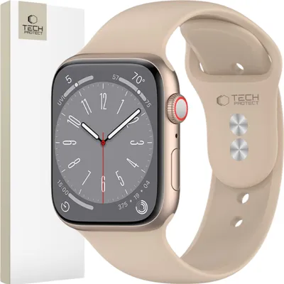 Immagine prodotto di Tech-Protect Silicone Watch Apple 4 / 5 / 6 / 7 / 8 / 9 / Se (38 / 40 / 41 Mm) Walnut