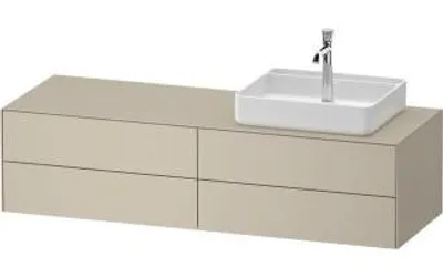 Produktbild von DURAVIT WT4867R60600000 Konsolen-WTU wandh White Tulip 550x13