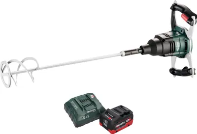 Produktbild von Metabo RW 18 LTX 120 Akku Rührwerk 18 V 40 l Mischmenge 1x LiHD Akku 10,0 Ah + Ladegerät