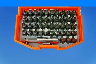Produktbild von Bit-Sortiment 44-tlg. Bits Halter