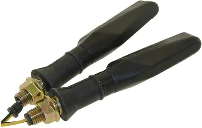 Produktbild von Motorrad LED Lauflicht-Blinker Shark schwarz klar - 2er Set