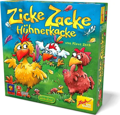 Produktbild von Noris Zoch Zicke Zacke Hühnerkacke für 2-4 Spieler; 601121800