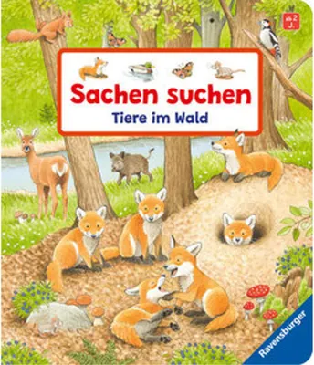 Produktbild von Sachen suchen: Tiere im Wald