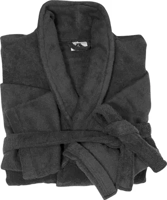 Produktbild von Übergrößen Bademantel Saunamantel ABRAXAS Schwarz 8XL