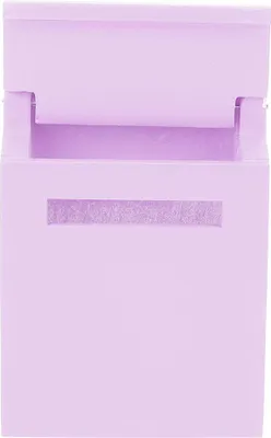 Immagine prodotto di decorazione mini casa delle bambole 1:12, accessori per villa, cassetta delle lettere in legno colorato, cassetta delle lettere pieghevole, viola