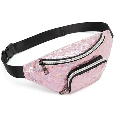 Image de Sac banane SH-12430 - Rose pratique et élégant KP12430