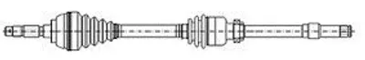 Produktbild von METELLI 17-0602 Antriebswelle für RENAULT CLIO II (BB0/1/2, CB0/1/2) Scénic I (JA0/1, FA0) MEGANE I (BA0/1) MEGANE Scenic (JA0/1) MEGANE I Cabriolet