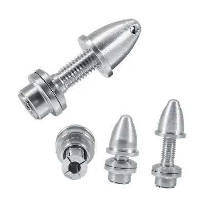 Obrázek produktu pro Haltbarer Aluminium RC -Flugzeugflugzeugspinner, Propelleradapter, hellgrau für bürstenlose Motoren Modell Peed Controller