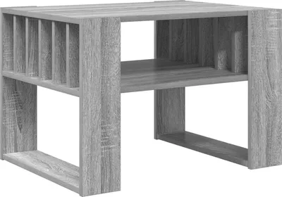 Produktbild von "2026 MODERNE"Couchtisch - Wohnzimmer Tisch modern - Graues Sonoma 66 x 49,5 x 45 cm Holzwerkstoff - Kaffeetisch CC2202850