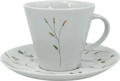 Immagine prodotto di Tazza con piattino Botanic New, 200 ml