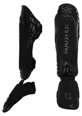 Produktbild von Booster Fightgear Schienbeinschoner Cube Schwarz(M)