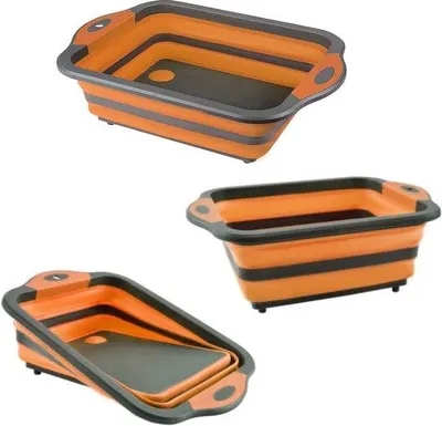 Produktbild von Klappbare Schneidebrett, 4in1 Multifunktionsbox, Raumsparend, für Camping
