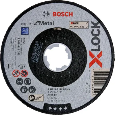 Image de BOSCH 2608619254 BOSCH Trennscheibe PRO Metal