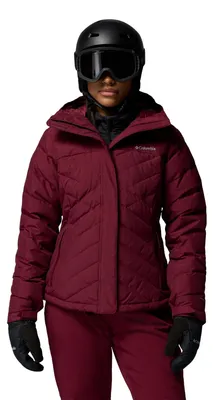 Produktbild von Columbia Damen Lay D Down™ V Jacket Skijacke, Rich Wine, XS EU