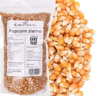 Immagine prodotto di Chicchi di mais per popcorn 1 kg