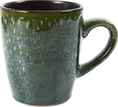 Zdjęcie produktu dla KUBEK 300 ml CERAMICZNY zielony w stylu vintage