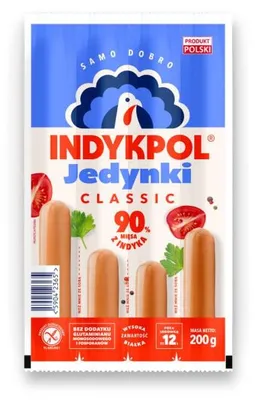 Obrázek produktu pro Parówki Jedynki 200 g