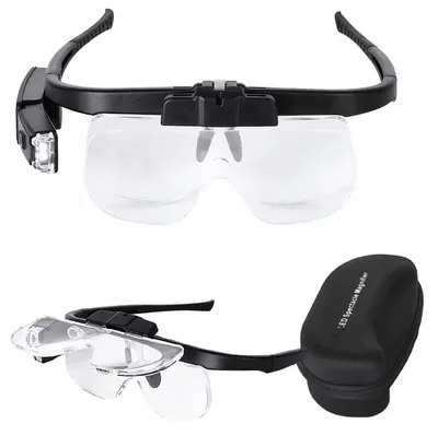 Obrázok produktu pre Rosfix LED OptiView 6-v-1 - Lupa So Svetlom | USB | 1,5x-4,5x | Sada Šošoviek | Pre Presnú Prácu a DIY Projekty