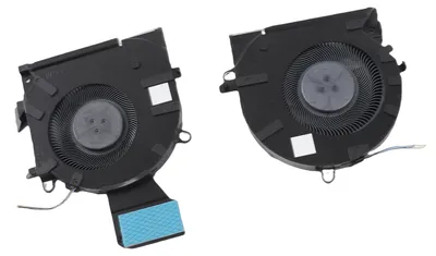Image de Remplacement des ventilateurs CPU et GPU pour les ordinateurs portables OMEN 16-B, 16-C, TPN-Q265 et TPN-Q267 (références M75487-001, ND8CC02-20K25 et M75488-001)