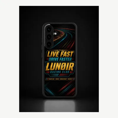 Produktbild von Samsung S25 Hülle Handyhülle Schutzhülle Case mit Motorsport Motiv – LUNØIR ©