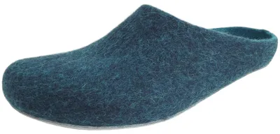 Produktbild von Gottstein Magicfelt 701 Uni Wollfilz-Pantoffel Petrolblau (Dark Petrol), 17701-4827