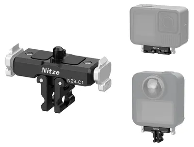 Immagine prodotto di Solidchoice - Chiusura magnetica rapida per GoPro con foro per vite da 1/4"