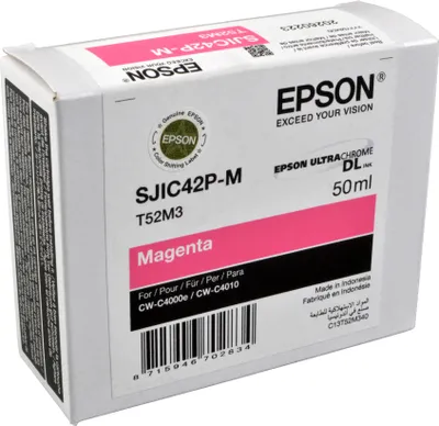 Produktbild von Epson SJIC42P-M, Standardertrag, Magenta, 50 ml, 1 Stück(e), Einzelpackung