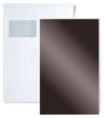 Image de 1 ÉCHANTILLON panneau mural WallFace S-10125 format A5 | DECO ANTHRACITE