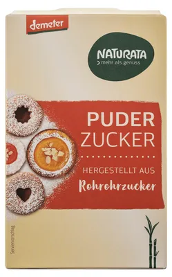 Produktbild von Puderzucker - Rohrohrzucker demeter 125g