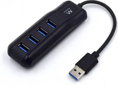 Image de Hub Ewent EW1138 4x USB 3.1 Gen 1 Noir