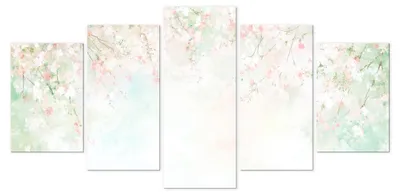 Zdjęcie produktu dla LUMASOUL Obraz na płótnie z motywem natury, obrazy na ścianę w drewnianych ramach, salon i sypialnia, 100x50 cm Eklektyczne