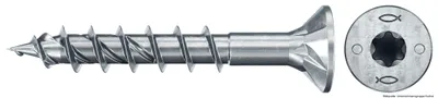 Produktbild von fischer Spanplattenschraube PowerFast, FPF II CTP 5,0 x 35 BC 200 Senkkopf mit Innenstern TX Teilgewinde galvanisch verzinkt, blau passiviert, 200 Stück