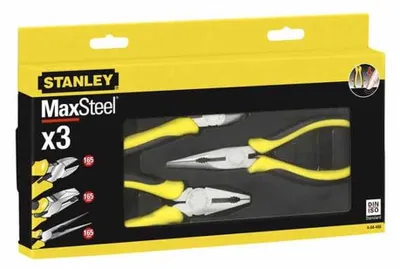 Zangensatz STANLEY BLACK+DECKER 3-teilig 165mm und 155mm