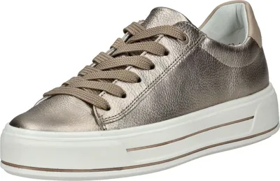 Produktbild von ara Plateausneaker aus Leder mit Wechselfußbett und Bambusfutter