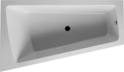 Produktbild von Duravit Badewanne PAIOVA 1700 x 1000 mm, 1 Rückenschräge links weiß