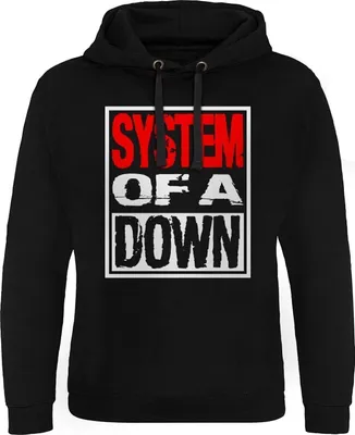 Produktbild von System of a Down Logo Epic Black S Hoodie
