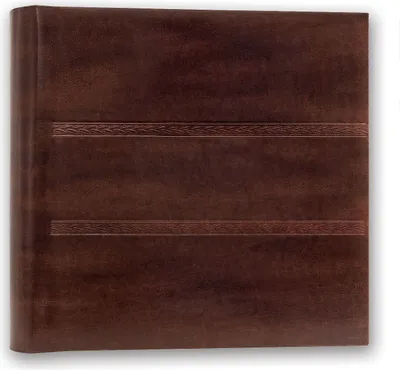 Immagine prodotto di Album in pelle ZEP XL marrone 35x35 cm 100 pagine bianche