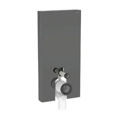 Zdjęcie produktu dla Geberit Monolith - Moduł sanitarny do toalety stojącej, 101 cm, boczny dopływ wody, lava 131.003.JK.5